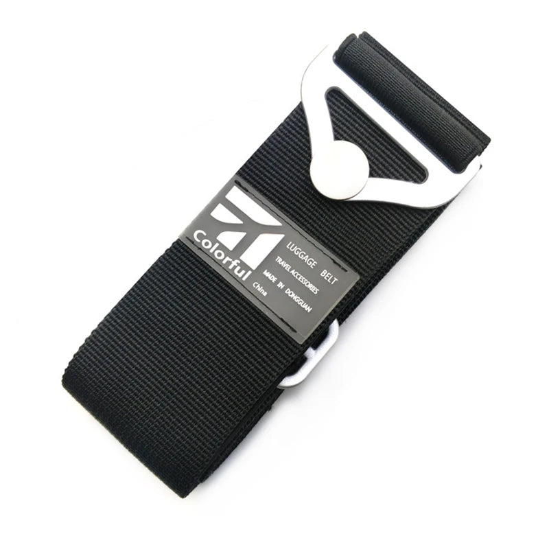 Travel Accessories Can Be Adjusted 168-200cm Luggage Strap Luggage Box Fixing Belt Suitcase Lock Buckle Strap Travel Essential