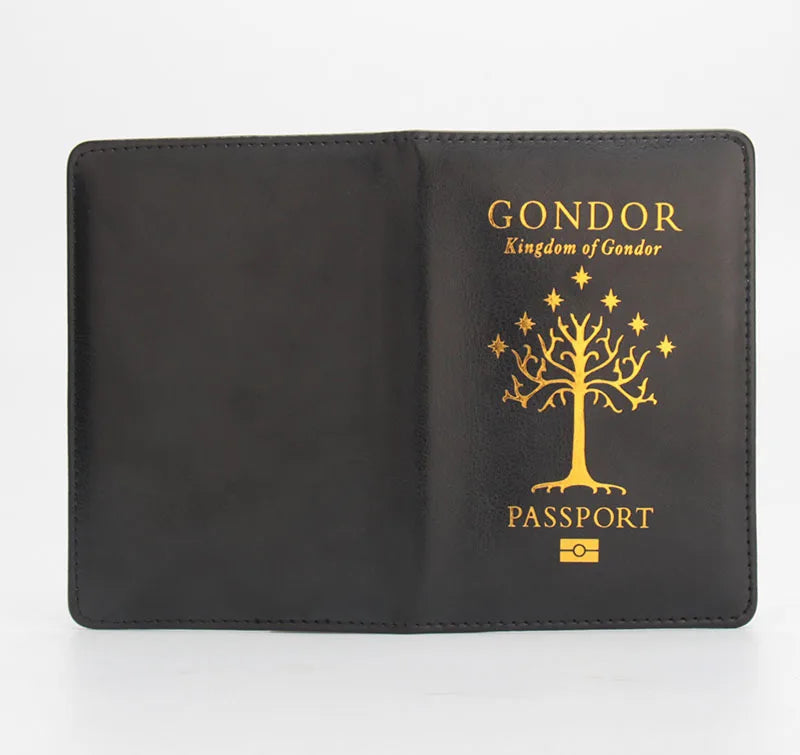 Travel Accessories Anime Passport Holder European American Anime Passport Covers Wallet Leather Passport Cover Travel Id Holder