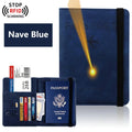 Custom Name Logo Passport Holder Essentials Passport Wallet Cover Case for Travel  Accessories Women/Men Passport Book Holders