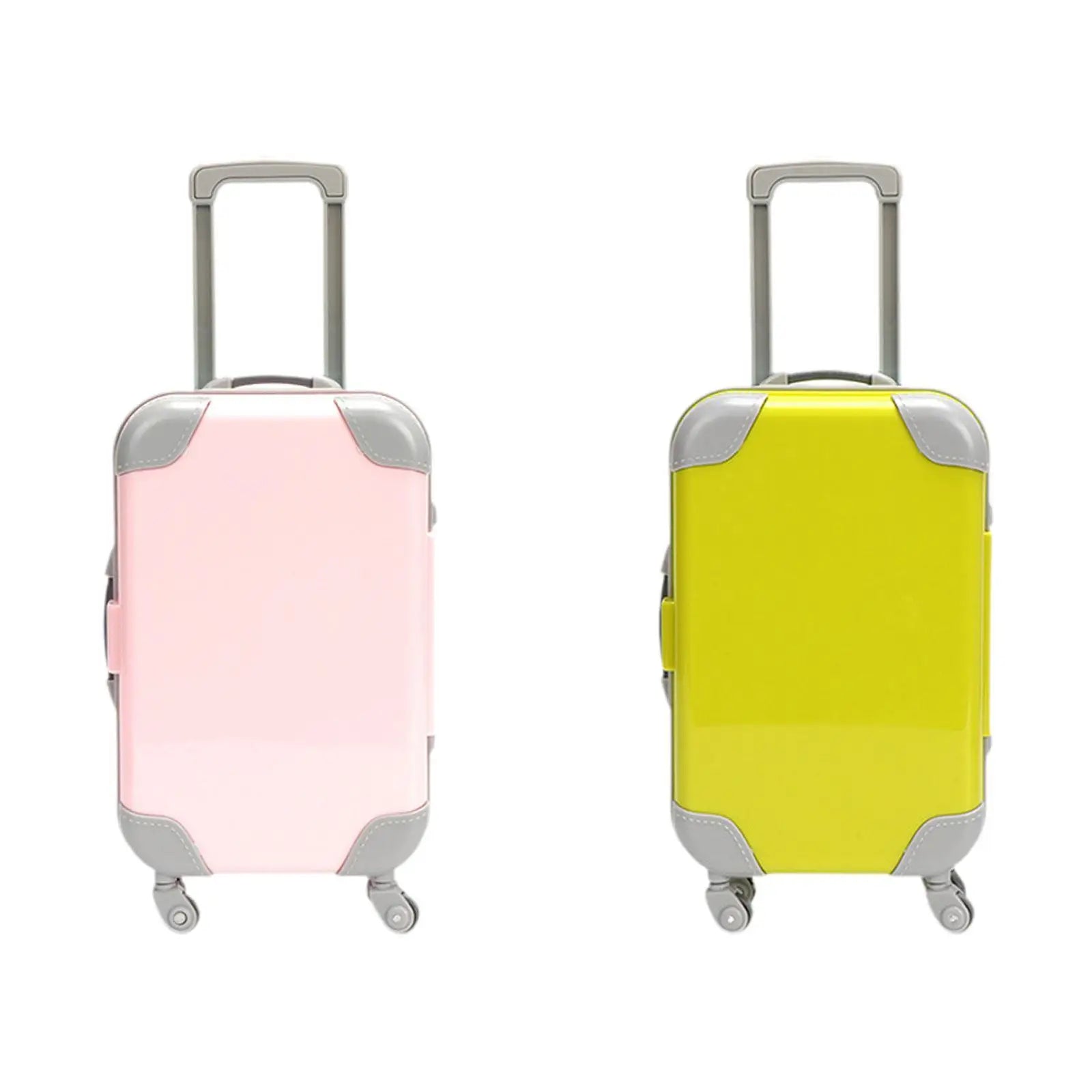 Doll Travel Suitcase for Mini Accessories, Ideal for Kids' Playtime